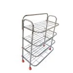 Homecare Pure Stainless Steel Cloth Stand - Urban Bageecha